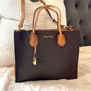 New with tags! Michael Kors Large Brown Mercer Tote Purse